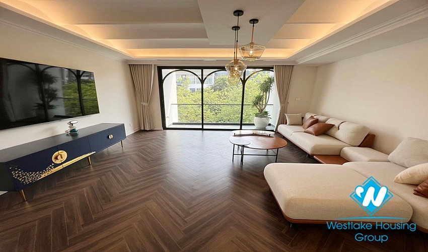 Super luxurious villa for rent in Q block, Ciputra area, Tay Ho